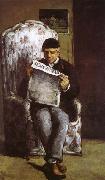 Paul Cezanne Portrait de la mere de l artiste oil on canvas